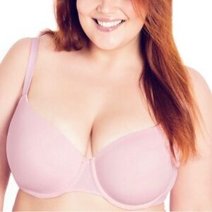 NWT City Chic T-shirt Bra in Baby Pink - 38C​​​​​​​​